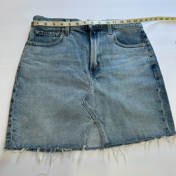 J Brand Light Blue Denim Mini Skirt size 28 - Picture 5 of 11